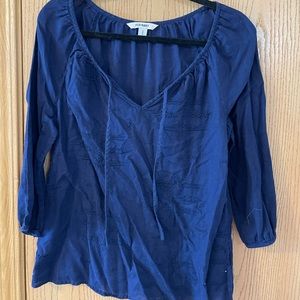 blue blouse